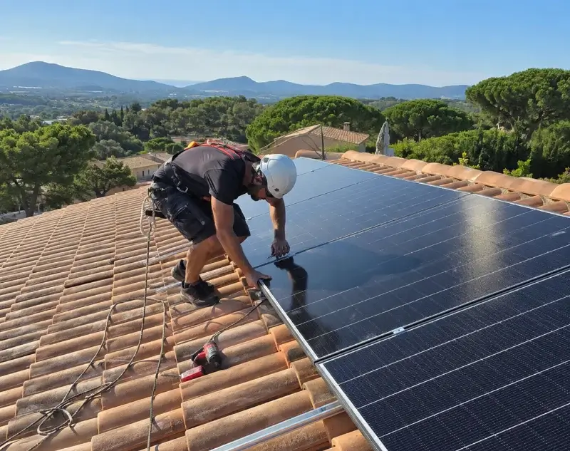 Installateur panneaux solaires Gétigné — pose photovoltaïque sur toiture